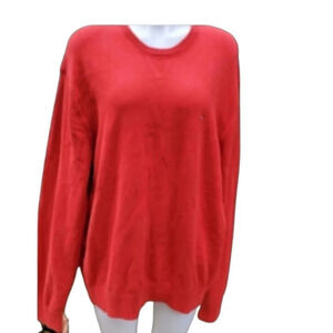 Tommy Hilfiger Red V‎ neck sweater XXL